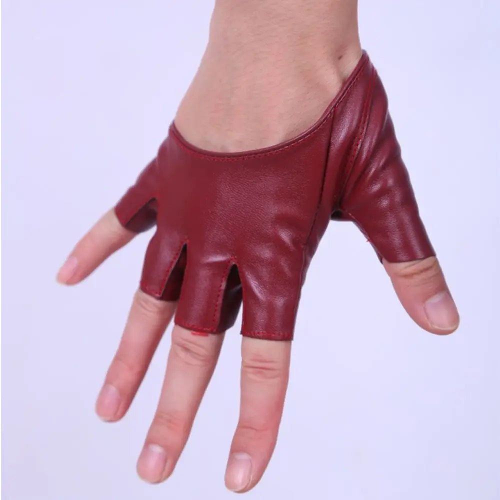 Women Clothing Accessories Fashion Fingerless Gloves Half Palm Pole Dance Half Finger