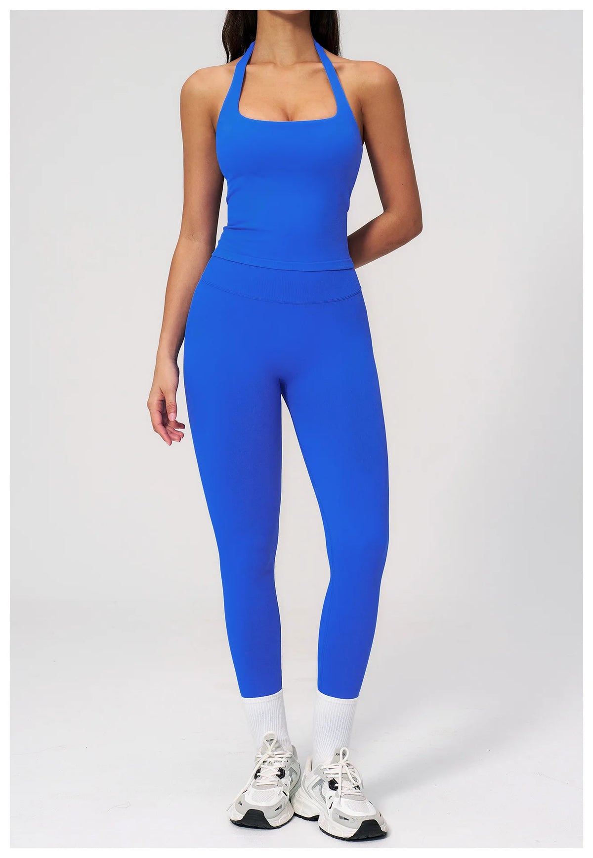 Women's Clothing 2026 Trend Elegant Sets Of 2-piece Lady Summer Outfit Woman Slim Fit Solid Color Spring Fitness Wear Women