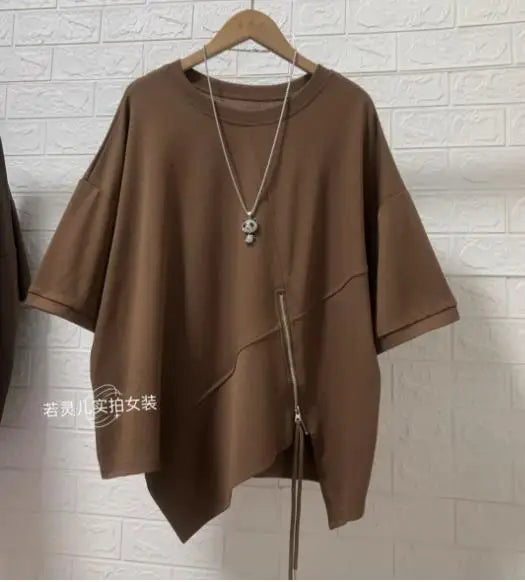 Zipper Sweatshirts Women Fashion White Pullovers  Women Clothing  Autumn Clothes Women