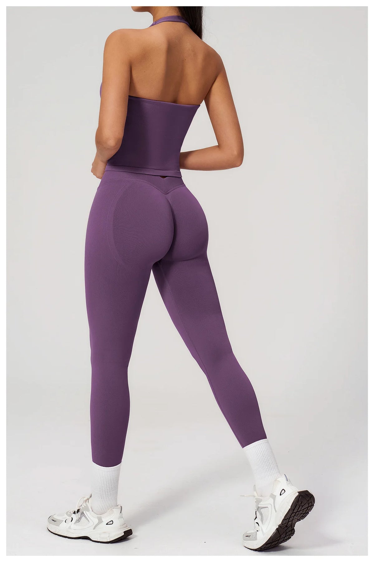 Women's Clothing 2026 Trend Elegant Sets Of 2-piece Lady Summer Outfit Woman Slim Fit Solid Color Spring Fitness Wear Women