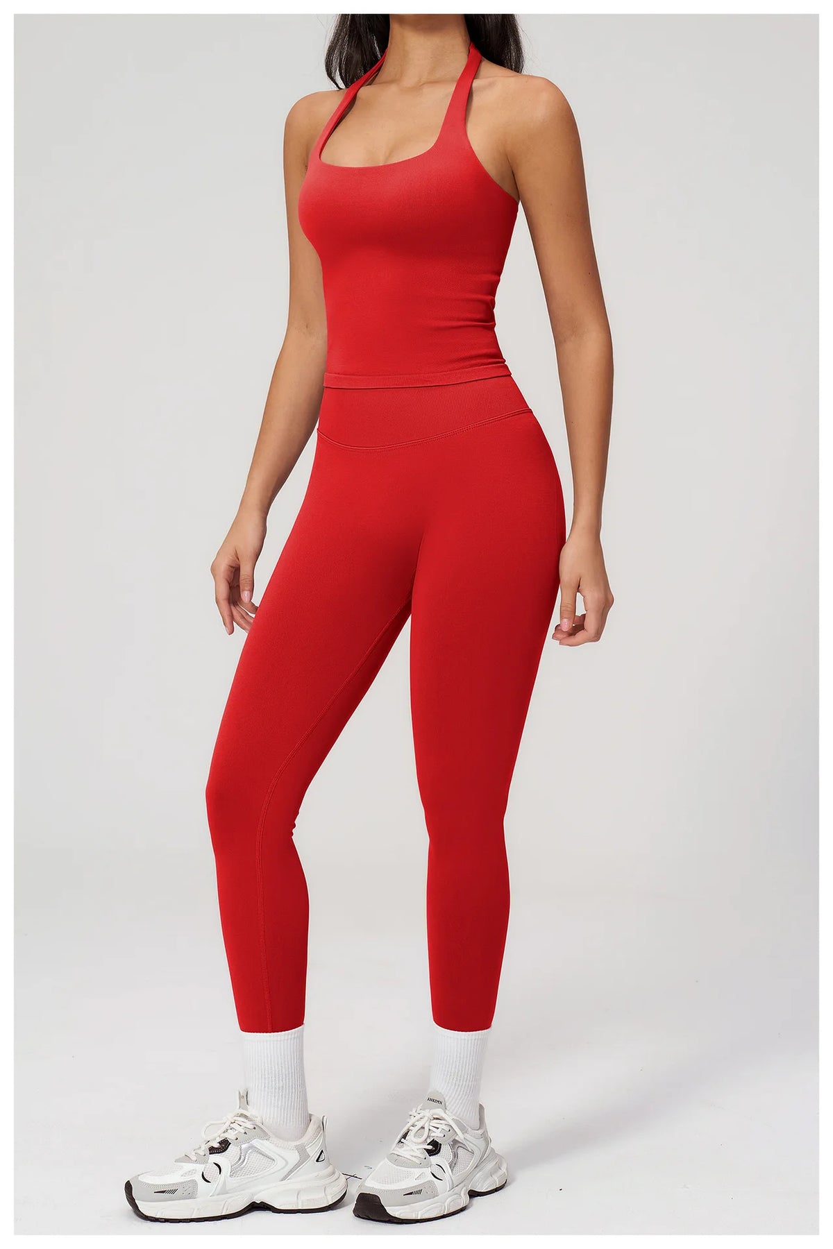 Women's Clothing 2026 Trend Elegant Sets Of 2-piece Lady Summer Outfit Woman Slim Fit Solid Color Spring Fitness Wear Women