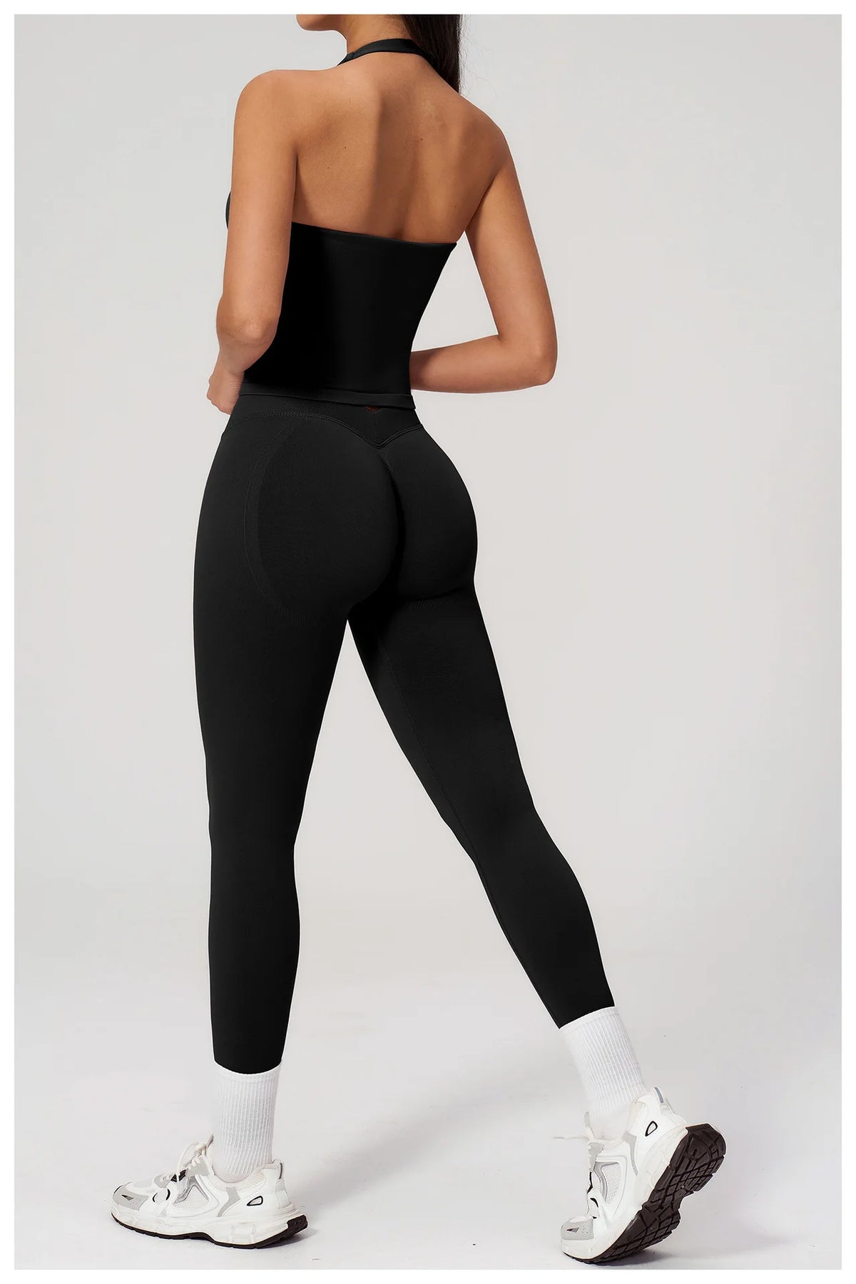 Women's Clothing 2026 Trend Elegant Sets Of 2-piece Lady Summer Outfit Woman Slim Fit Solid Color Spring Fitness Wear Women