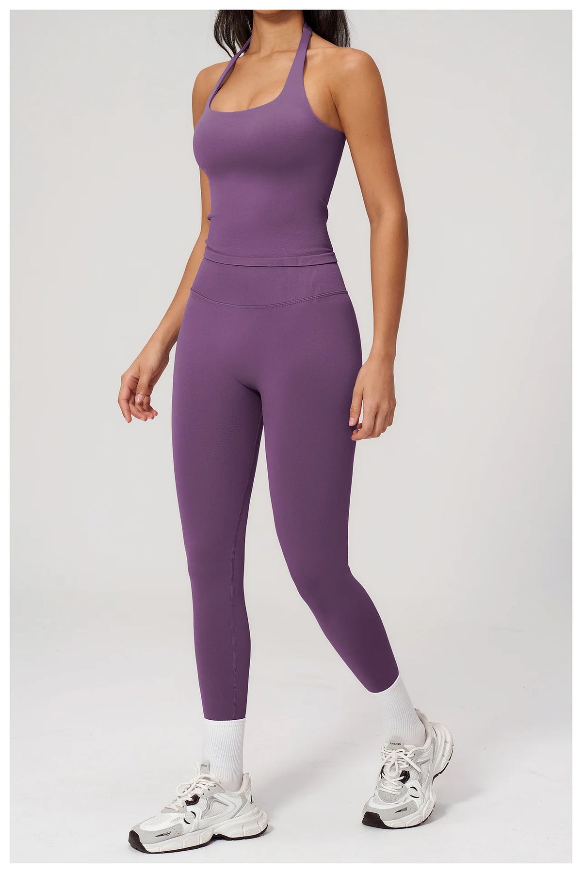 Women's Clothing 2026 Trend Elegant Sets Of 2-piece Lady Summer Outfit Woman Slim Fit Solid Color Spring Fitness Wear Women
