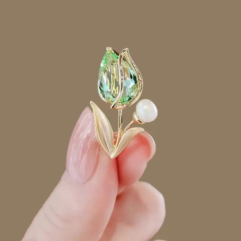 Exquisite Shiny Rhinestone Hummingbird Brooches For Women Clothing Coat Jewelry Accessries Gift
