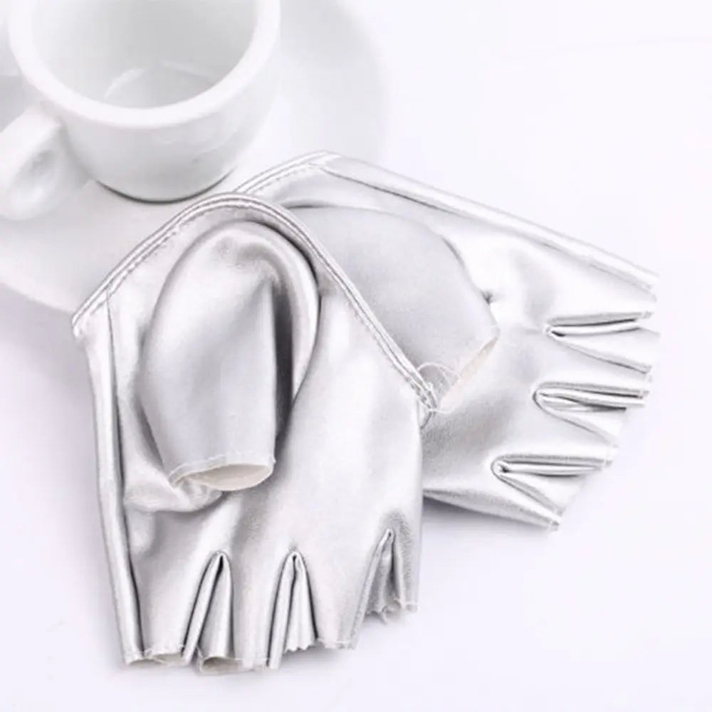 Women Clothing Accessories Fashion Fingerless Gloves Half Palm Pole Dance Half Finger