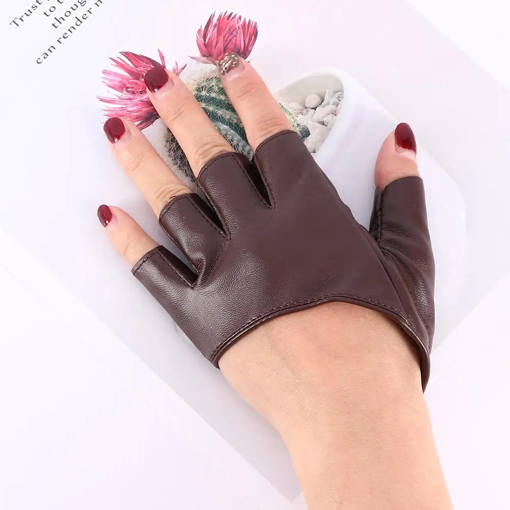 Women Clothing Accessories Fashion Fingerless Gloves Half Palm Pole Dance Half Finger