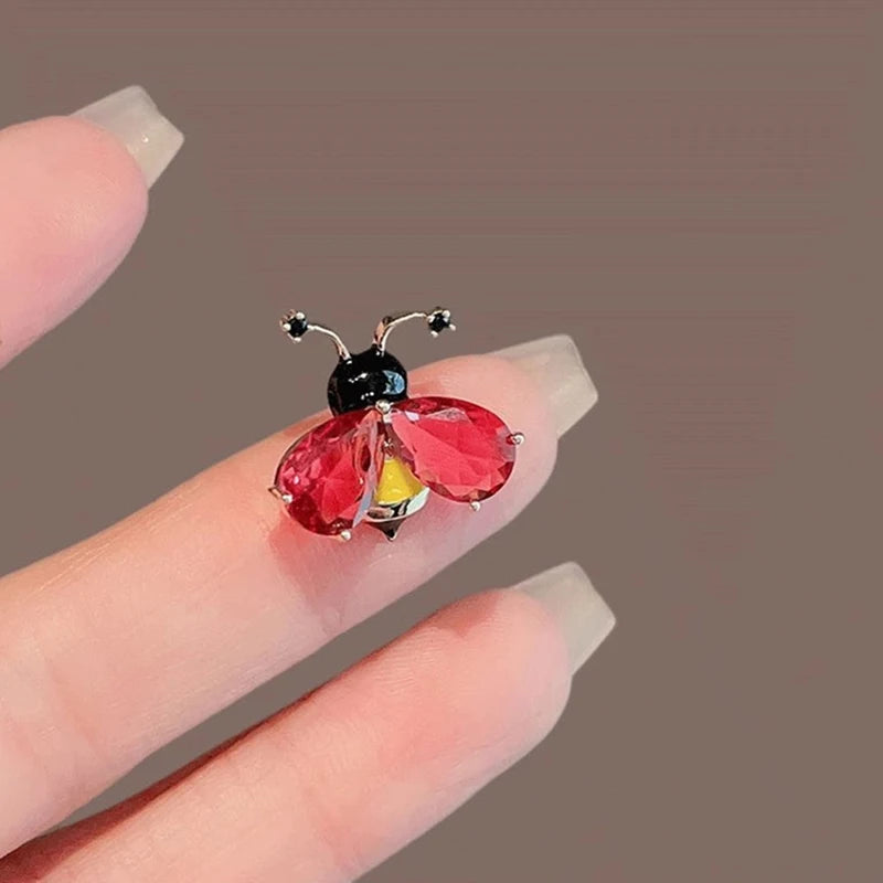 Exquisite Shiny Rhinestone Hummingbird Brooches For Women Clothing Coat Jewelry Accessries Gift