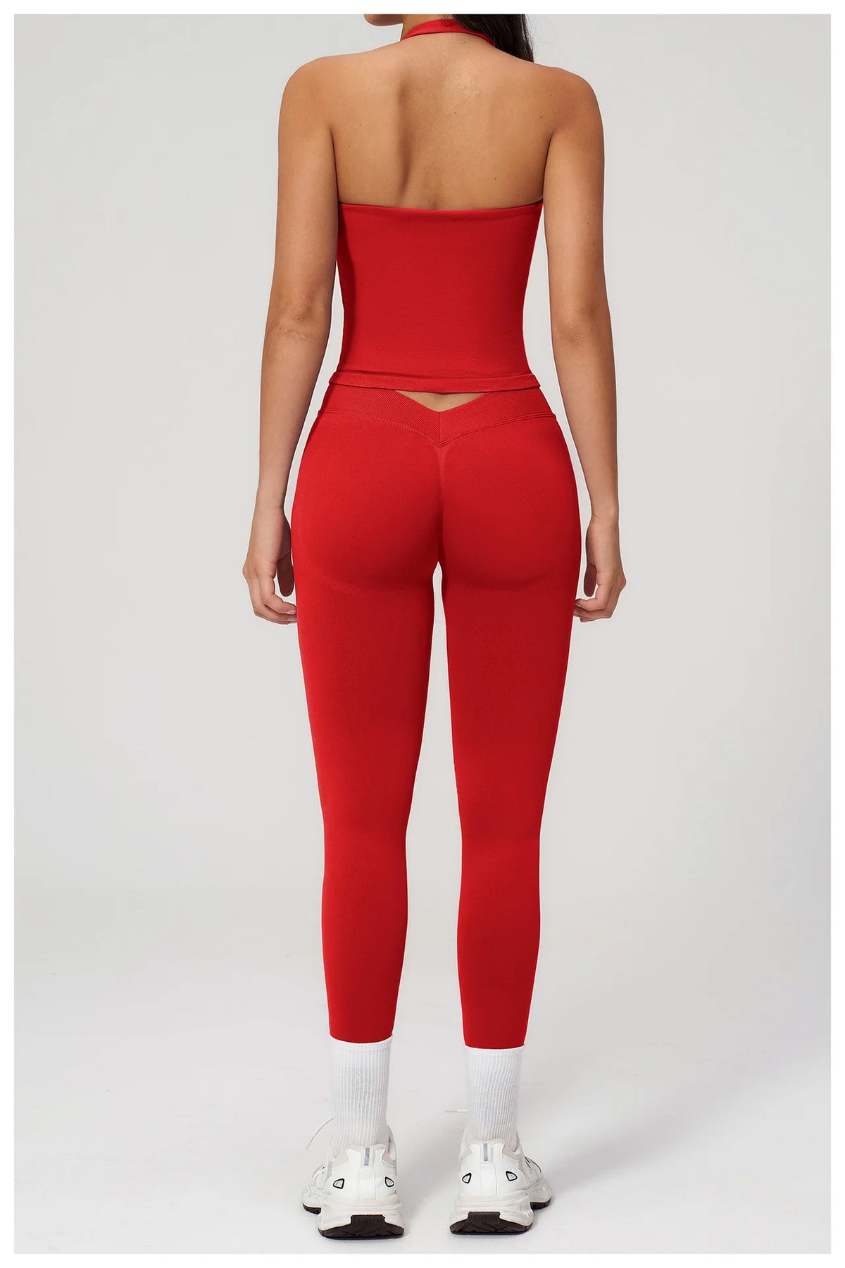 Women's Clothing 2026 Trend Elegant Sets Of 2-piece Lady Summer Outfit Woman Slim Fit Solid Color Spring Fitness Wear Women