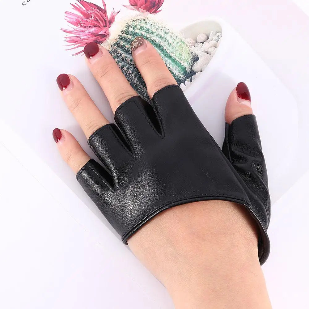 Women Clothing Accessories Fashion Fingerless Gloves Half Palm Pole Dance Half Finger