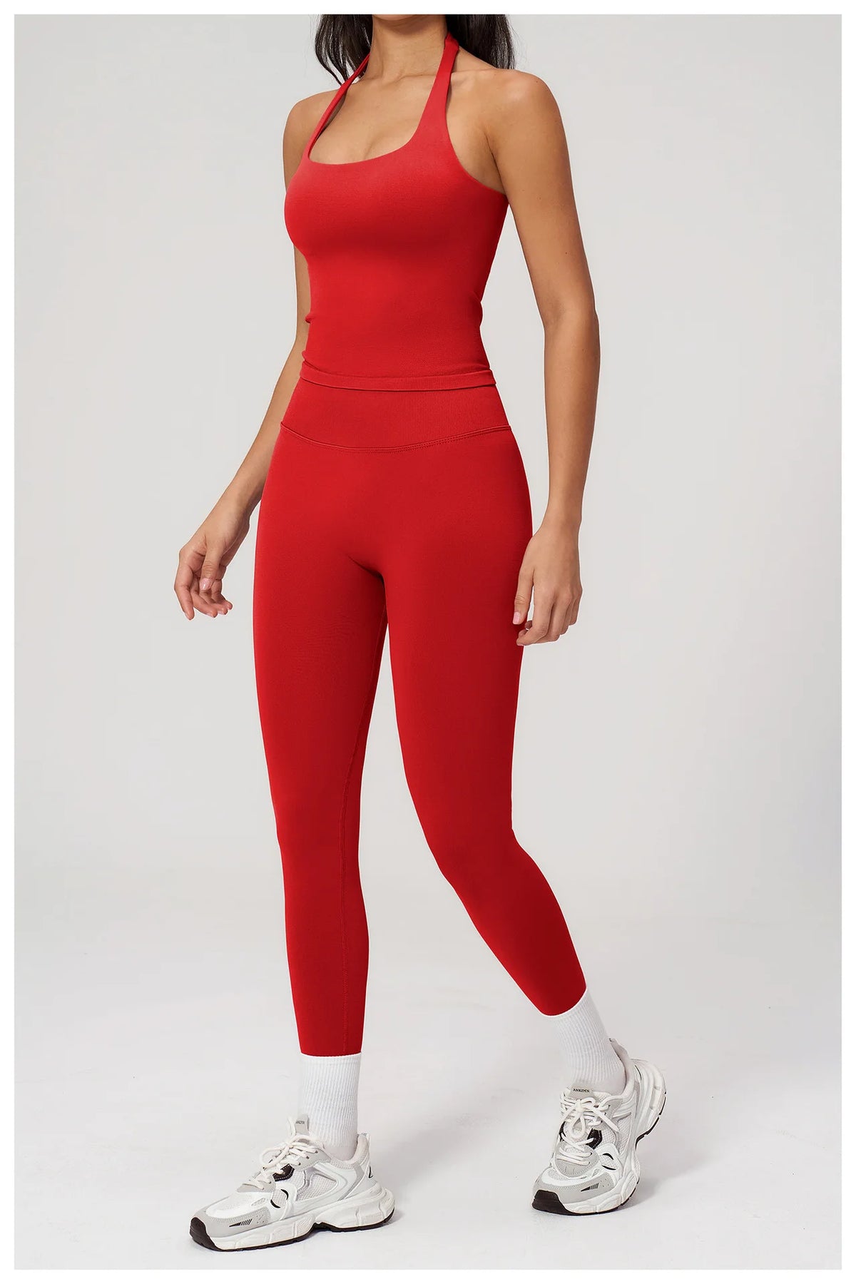 Women's Clothing 2026 Trend Elegant Sets Of 2-piece Lady Summer Outfit Woman Slim Fit Solid Color Spring Fitness Wear Women