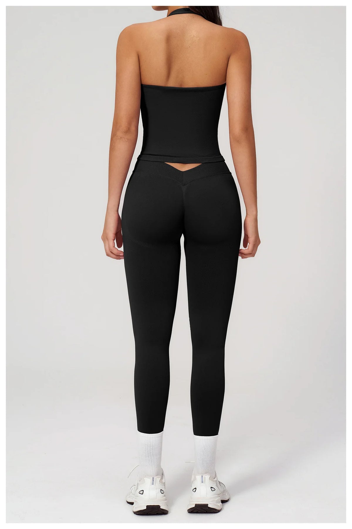 Women's Clothing 2026 Trend Elegant Sets Of 2-piece Lady Summer Outfit Woman Slim Fit Solid Color Spring Fitness Wear Women