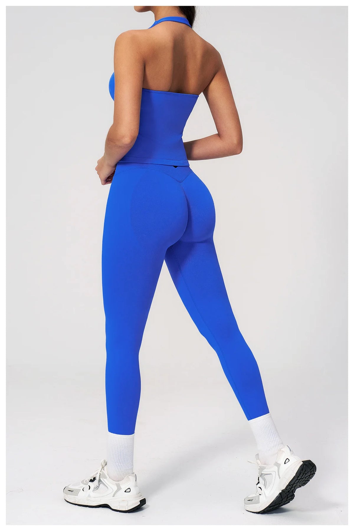 Women's Clothing 2026 Trend Elegant Sets Of 2-piece Lady Summer Outfit Woman Slim Fit Solid Color Spring Fitness Wear Women