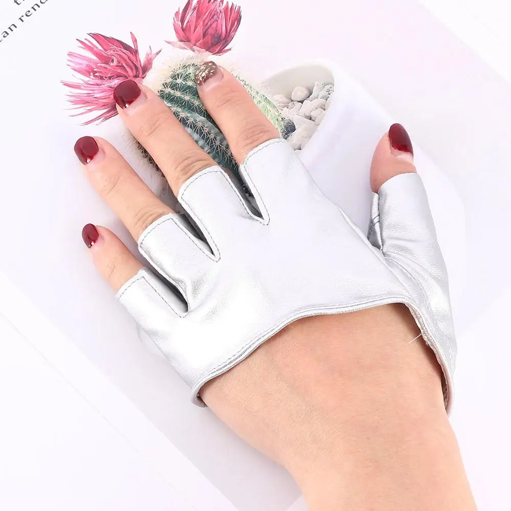 Women Clothing Accessories Fashion Fingerless Gloves Half Palm Pole Dance Half Finger
