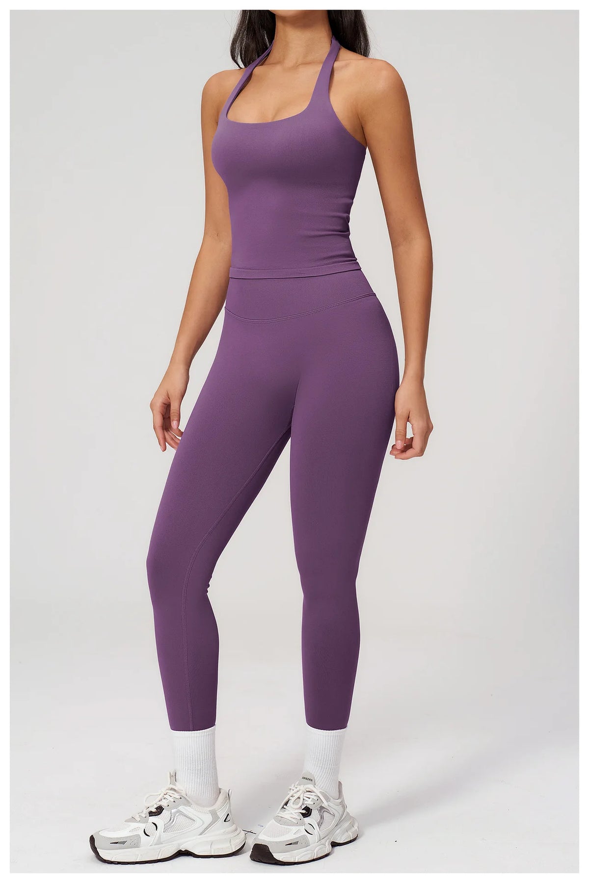 Women's Clothing 2026 Trend Elegant Sets Of 2-piece Lady Summer Outfit Woman Slim Fit Solid Color Spring Fitness Wear Women