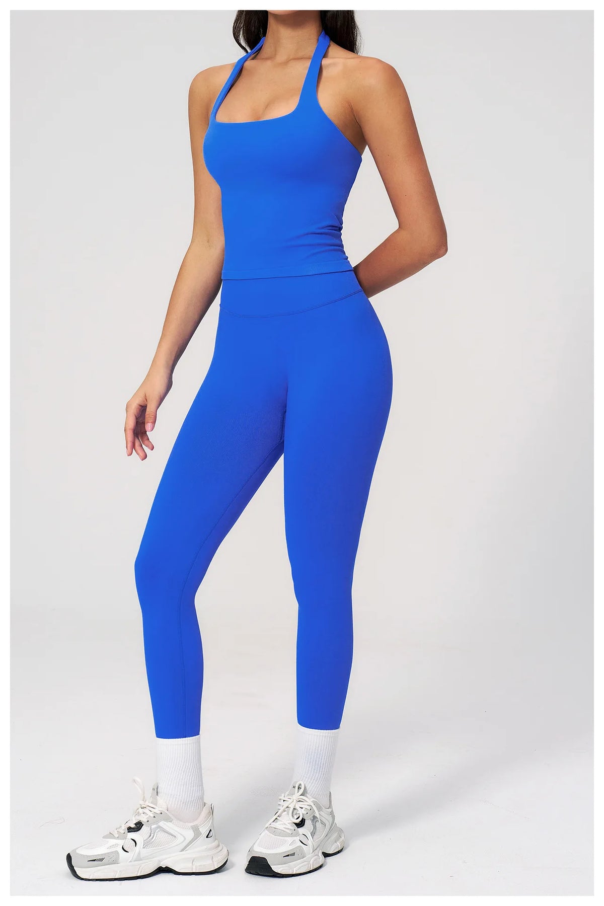 Women's Clothing 2026 Trend Elegant Sets Of 2-piece Lady Summer Outfit Woman Slim Fit Solid Color Spring Fitness Wear Women