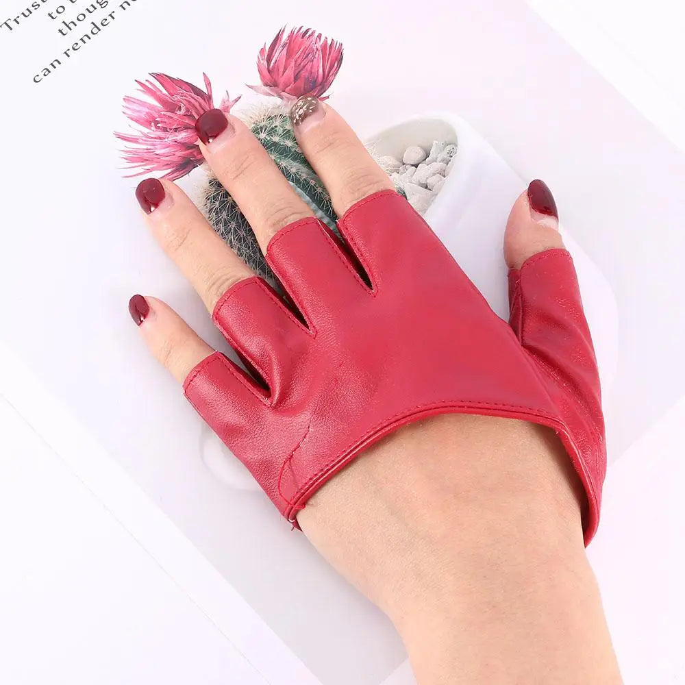 Women Clothing Accessories Fashion Fingerless Gloves Half Palm Pole Dance Half Finger