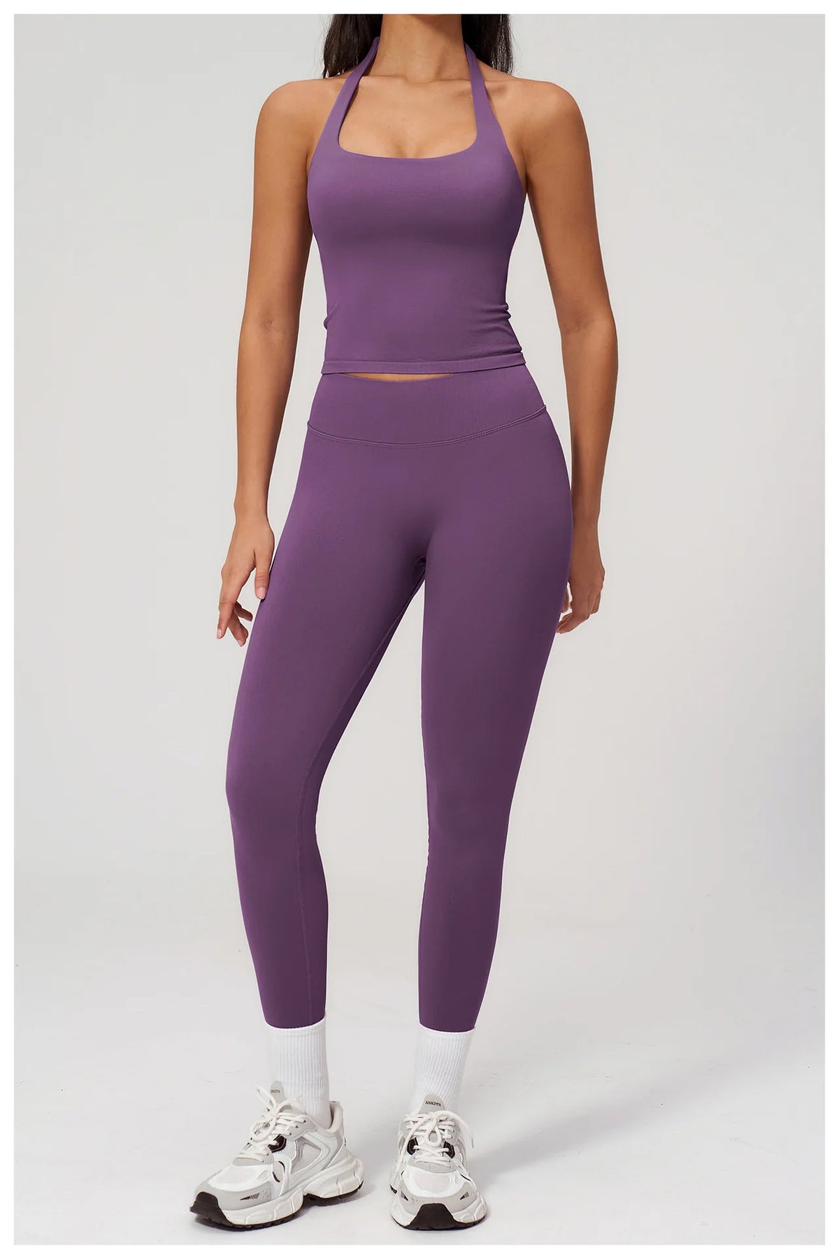 Women's Clothing 2026 Trend Elegant Sets Of 2-piece Lady Summer Outfit Woman Slim Fit Solid Color Spring Fitness Wear Women